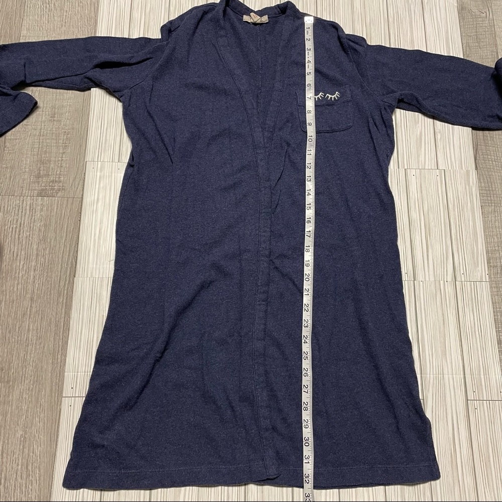 Madewell navy open front duster/cardigan/sweater - Picture 12 of 14